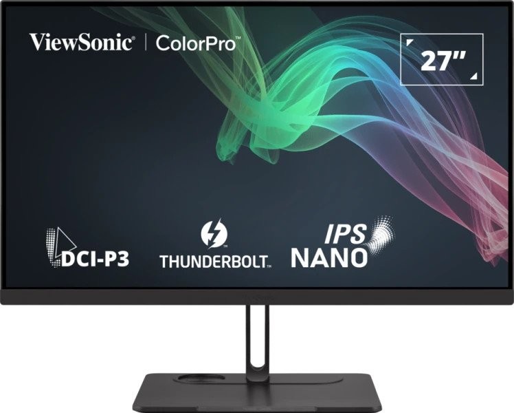 VIEWSONIC Monitor MON 27IPS UHD THUNDERBOLT DCIP3 VP2776T-4K RGB100% USBC PANTON