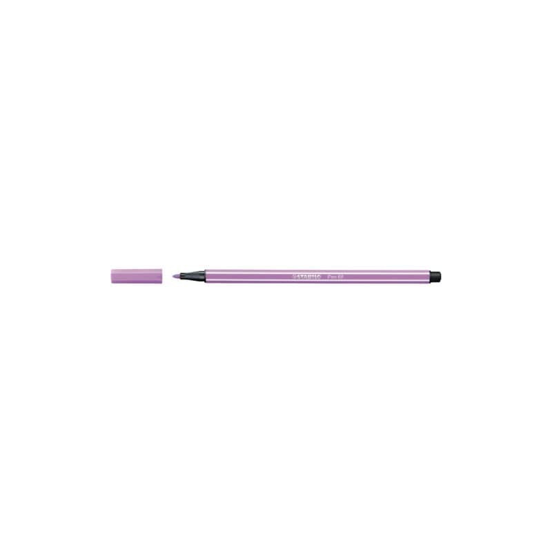 Pennarelli Stabilo Pen 68 tratto 1 mm lilla chiaro 68/59