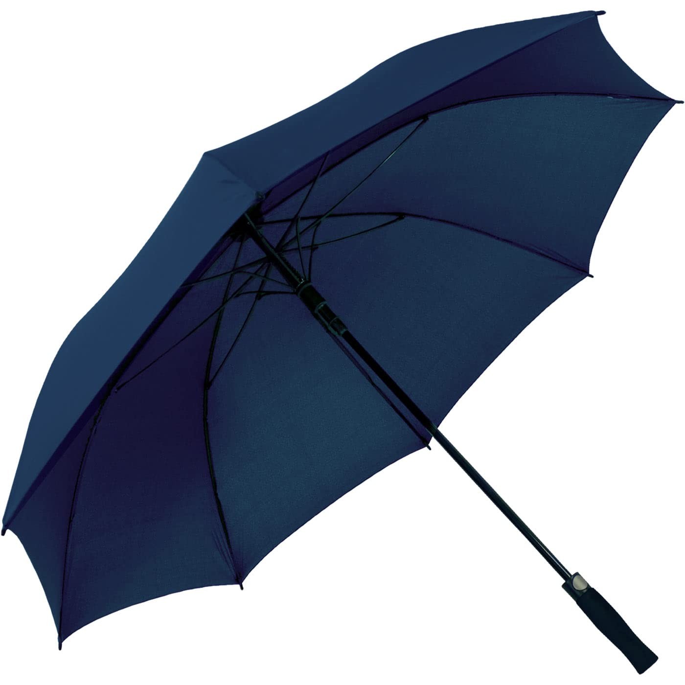 iX-brella XXL - Ombrello da golf in fibra di vetro, automatico, nero, Blu (R7E)