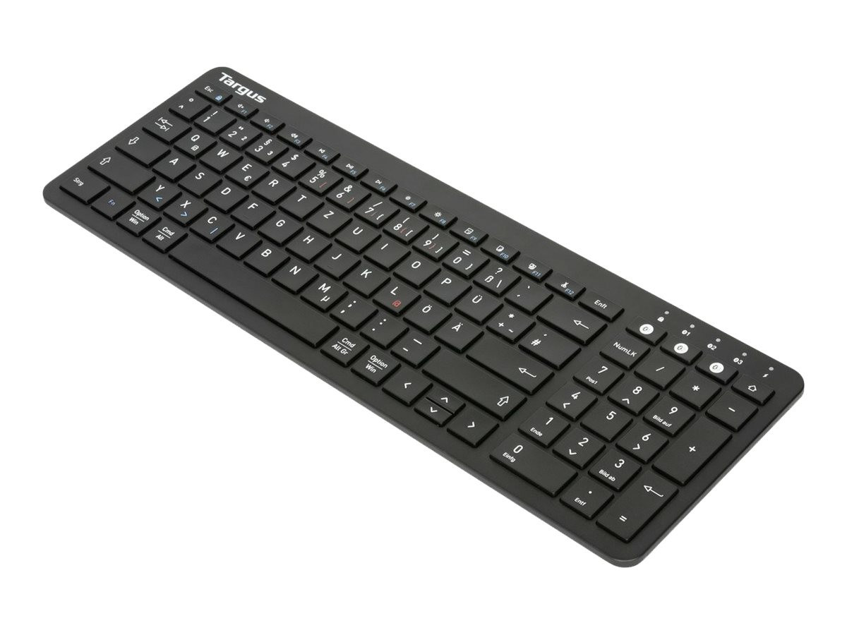 Targus AKB863DE Full-size (100%) Wireless Bluetooth QWERTZ Nero 5.1 2.4Ghz DE