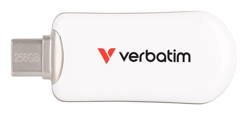 Verbatim 30230 unità flash USB 256 GB USB tipo-C 3.2 Gen 1 (3.1 Gen 1) Bianco