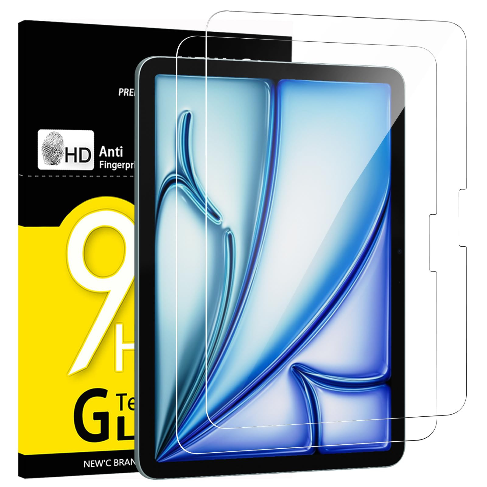 NEW'C 2 Pezzi, Pellicola Prottetiva per iPad Air 2025 11 Pollici (M3), iPad Air