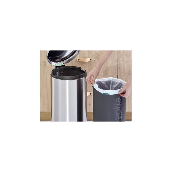 3161800 Brabantia Brabantia 111822 Poubelle à Pédale Newicon avec Seau en Plasti