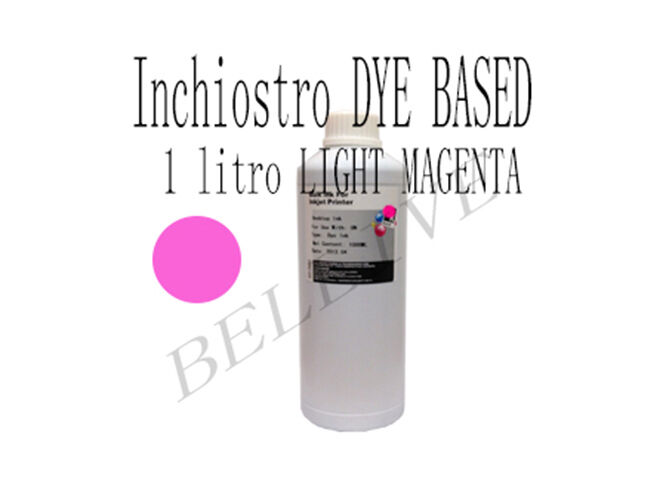 Ricarica Cartucce 1000ml inchiostro LIGHT MAGENTA per Epson Photo