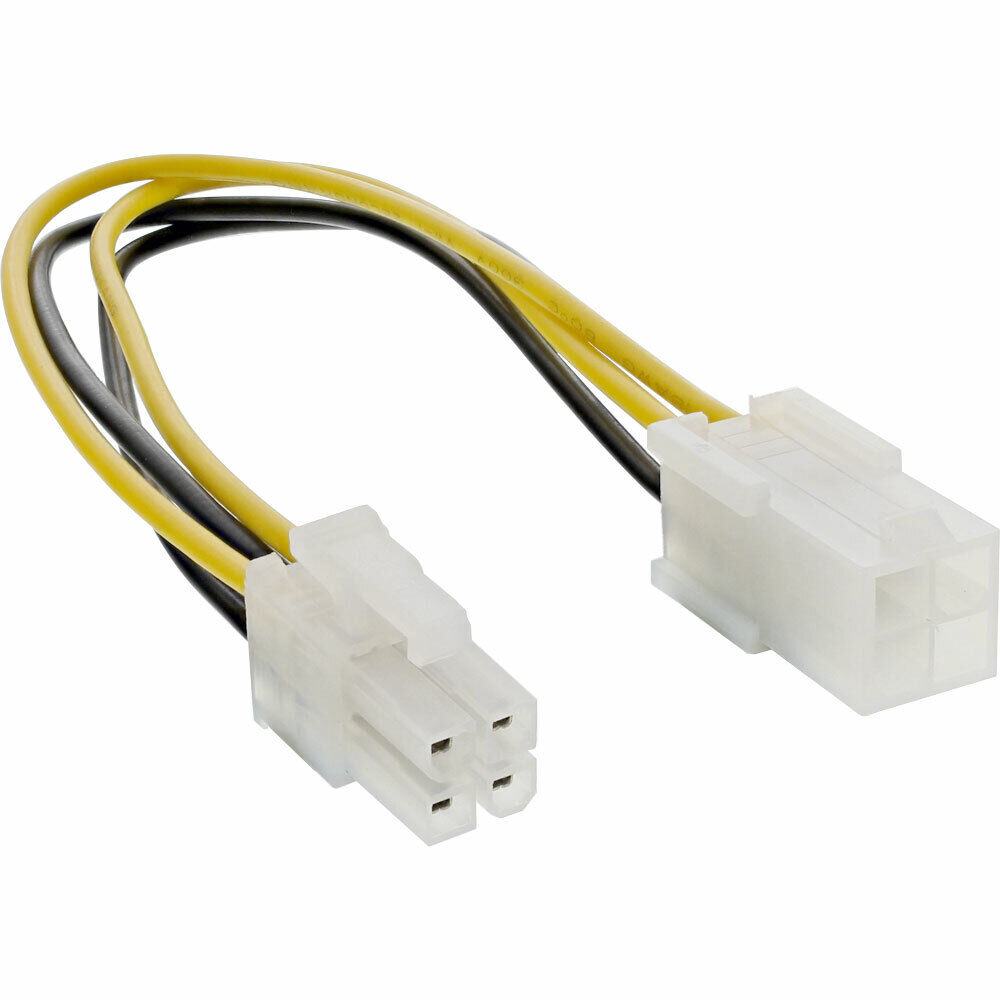 INL InLine® Cavo alimentazione interna da 4 pin 12V maschio a 4 pin 12V femmina
