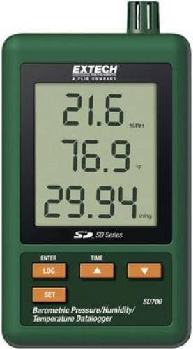 3161807 Extech EXTECH SD700 Temperatur, relative Luftfeuchte, Luftdruck-Datenlog