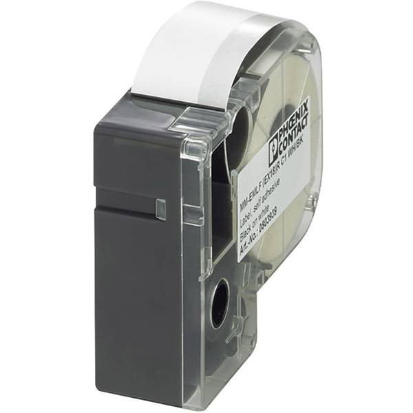 Phoenix Contact 803939   MM-EMLF (EX18)R C1 WH/BK Etichette per stampante a tras