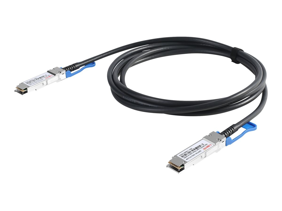DIGITUS Cavo 100G QSFP28 DAC 2m 2 m DAC QSFP28 QSFP28 Direct Attach DN-81602