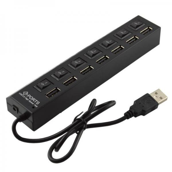 3161873 CoreParts USB to 7 Ports USB2.0 HUB
