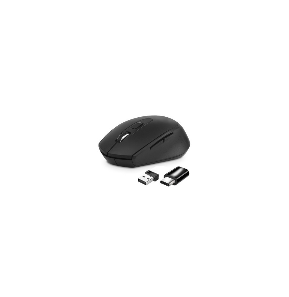 MOUSE ATLANTIS P009-M7030-G WIRELESS USB-C Ottico 4 tasti 800/1200/1600 dpi 2x m