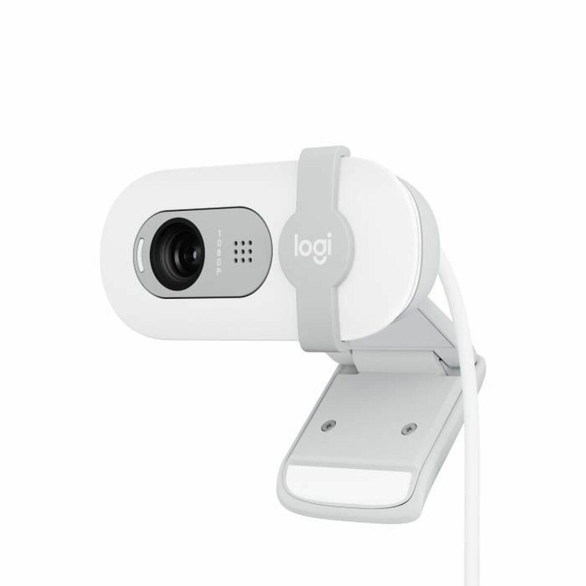 Logitech Brio 100 webcam 2 MP 1920 x 1080 Pixel USB Bianco (LOGITECH BRIO 100 FU