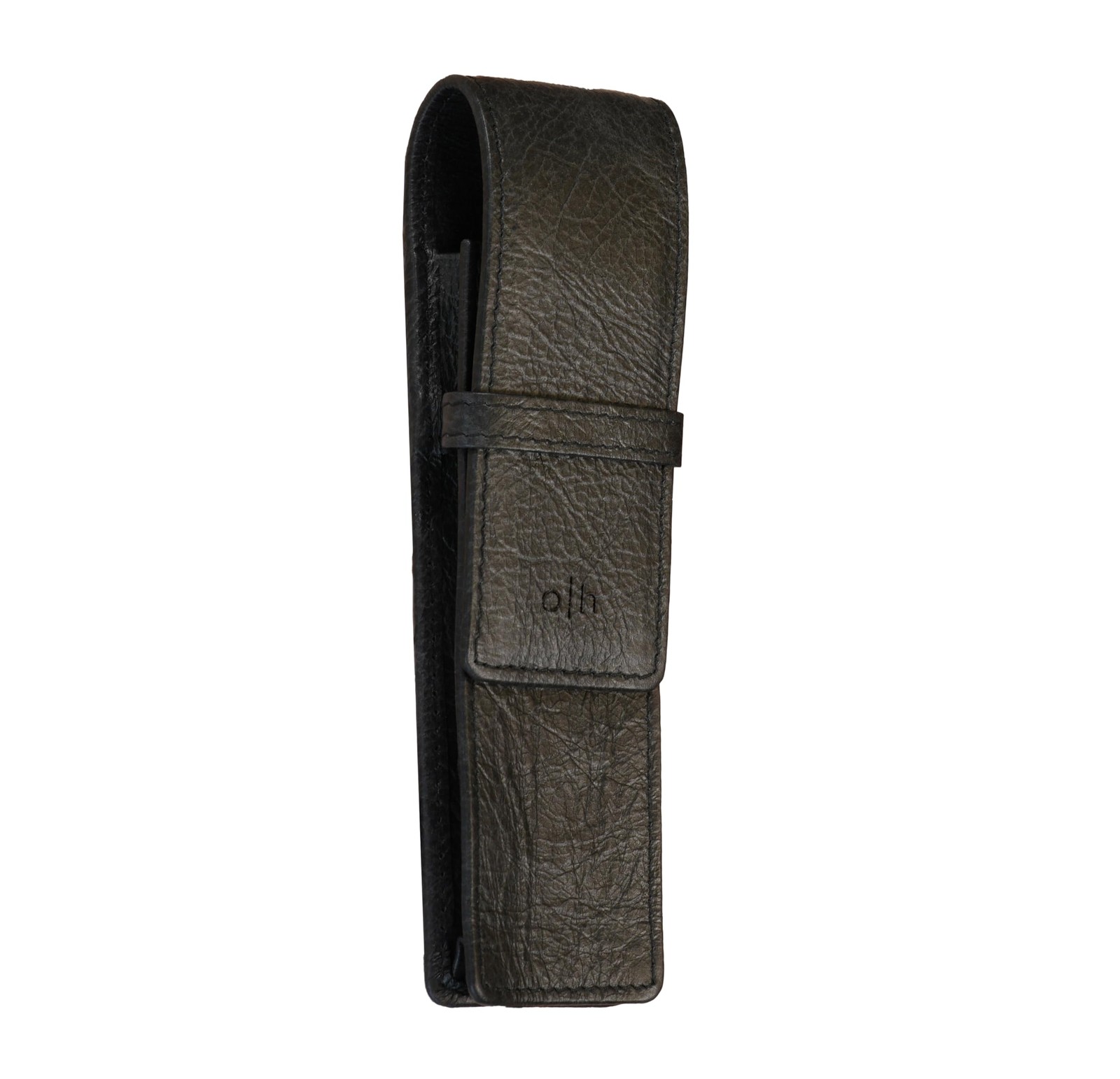 Otto Hutt 156-11769 - Astuccio per 1 penna in colore asfalto in pelle, (u7k)