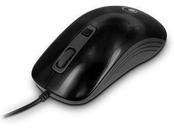 mouse atlantis optidesk ottico usb 1000dpi scroll 2 direzioni, 3 pulsanti p009