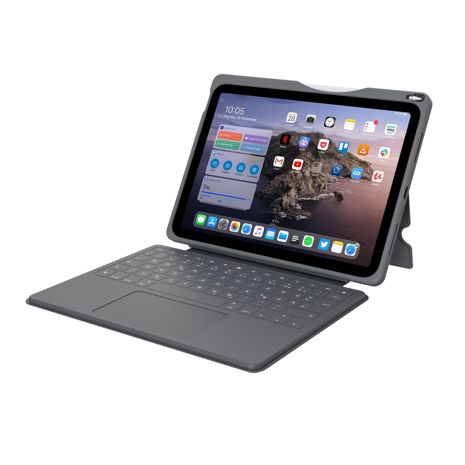 DEQSTER Smart Rugged Touch Plus Keyboard 10.9 (SMART RUGGED TOUCH PLUS - KEYBOAR