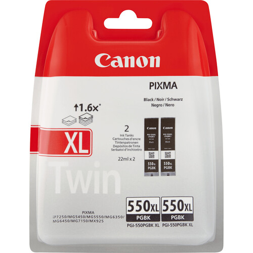 TWINPACK PGI-550XL NERO BLISTER