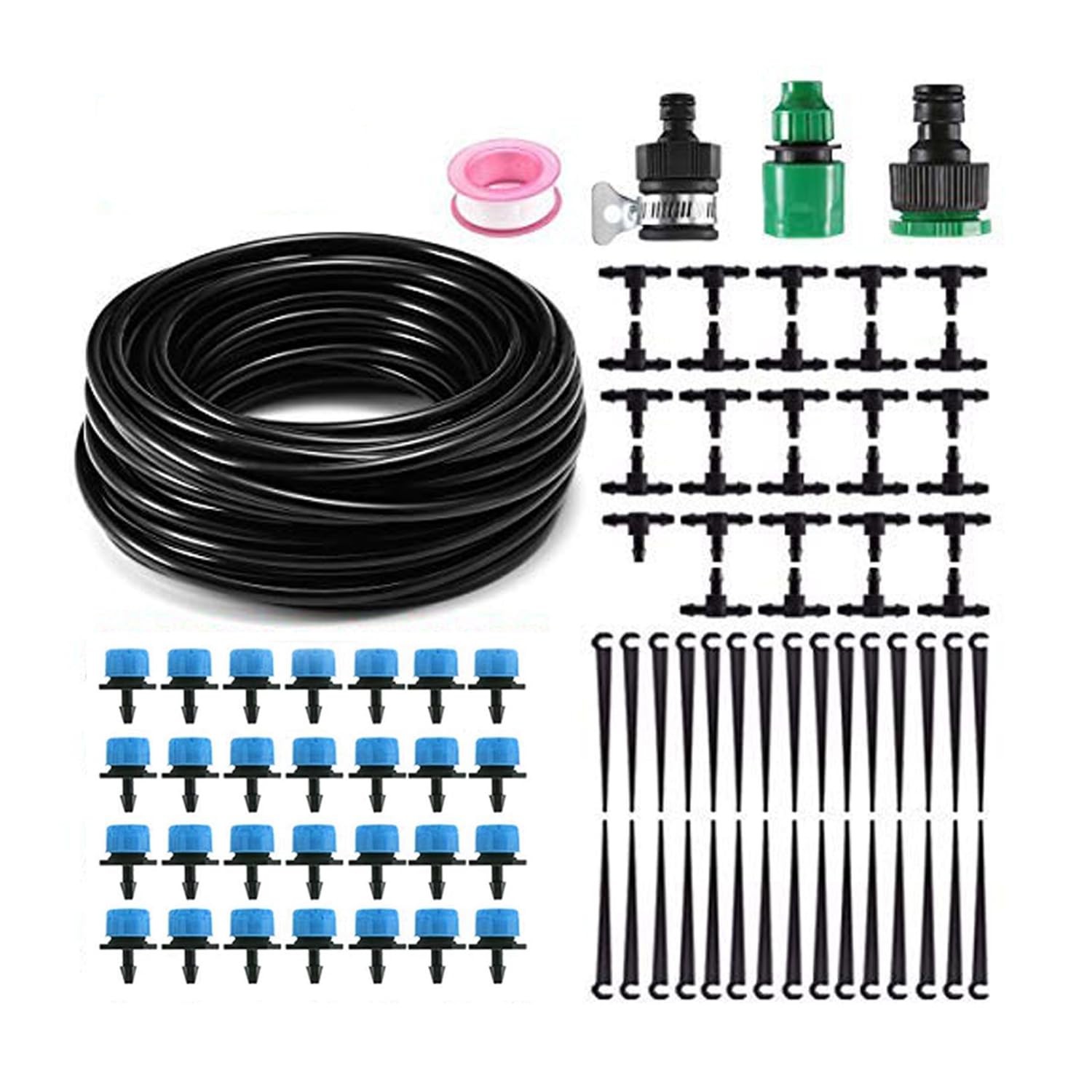 25M Kit per Irrigazione a Goccia, MSDADA Drip Irrigation Kit di (y1Y)
