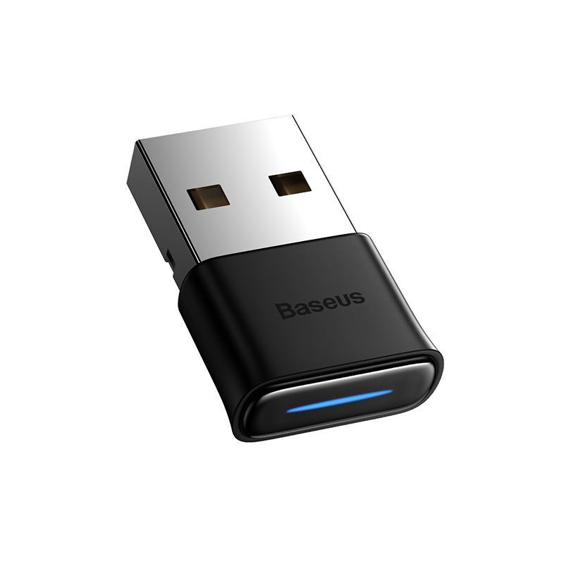 Baseus BA04 Adattatore Bluetooth 5.1 USB, Nero, ZJBA000001