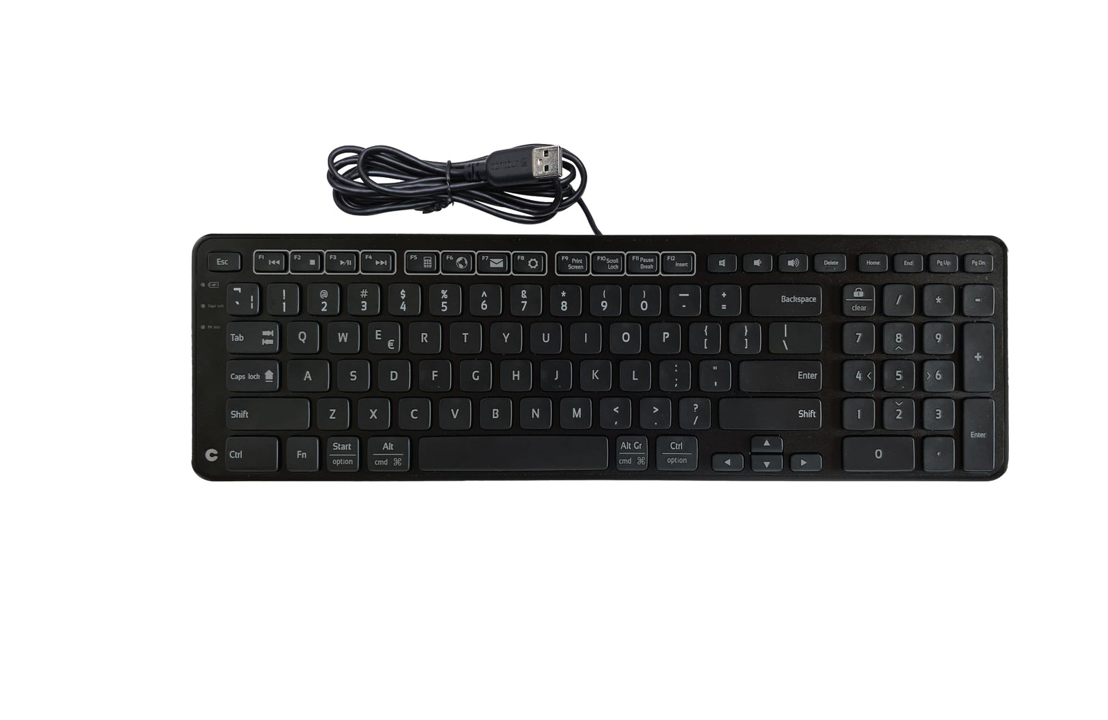 Contour Design Balance Keyboard Wired - Wired Ergonomic Keyboard Compatible with