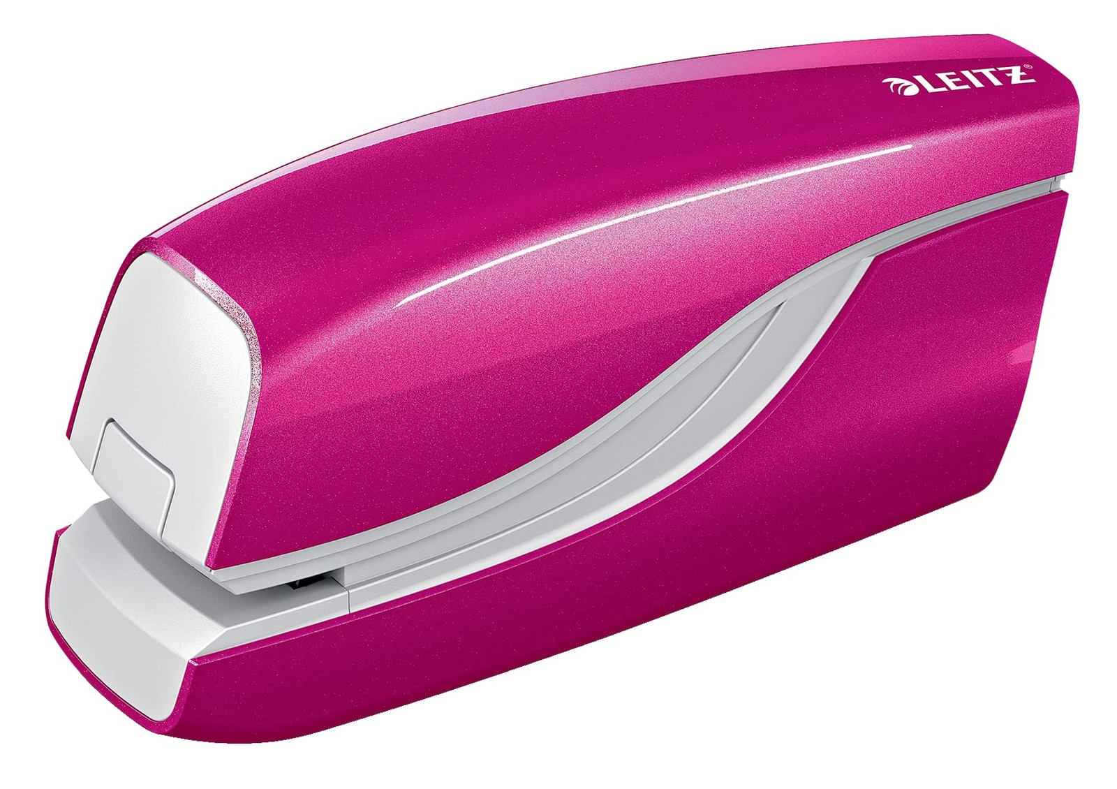 Leitz Electric Stapler, 10 Sheet Capacity, Battery Powered, WOW Range, 55661023