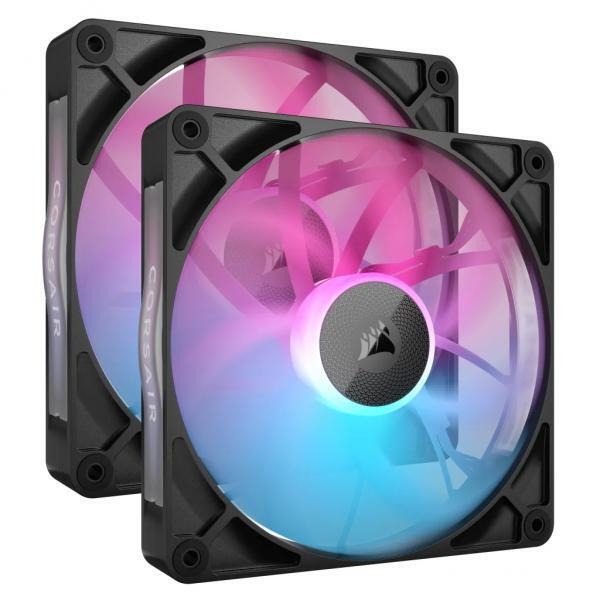 CO-9051020-WW  iCUE LINK RX140 RGB Dual, ventola  black , 2er Pack  840006680949