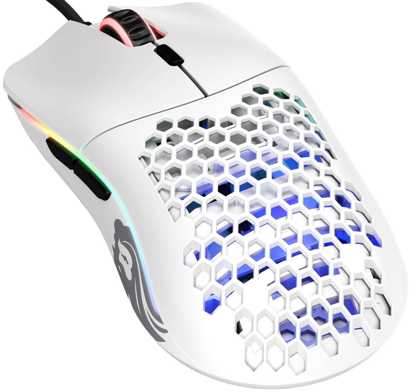 GLORIOUS Gaming Model O Mouse da gaming wired, superleggero 67 g, design a nido