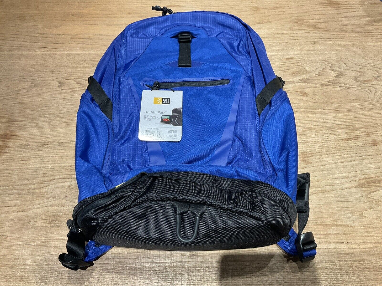 Zaino Case Logic Backpack Griffith Park 15,6” Laptop 15” MacBook Pro + Tablet