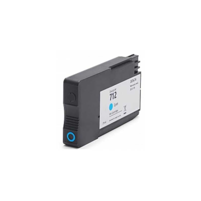Cartuccia Hp 712 ciano 3ED67A  per Hp Designjet 24,36 inch,T230,250,630,650 capa