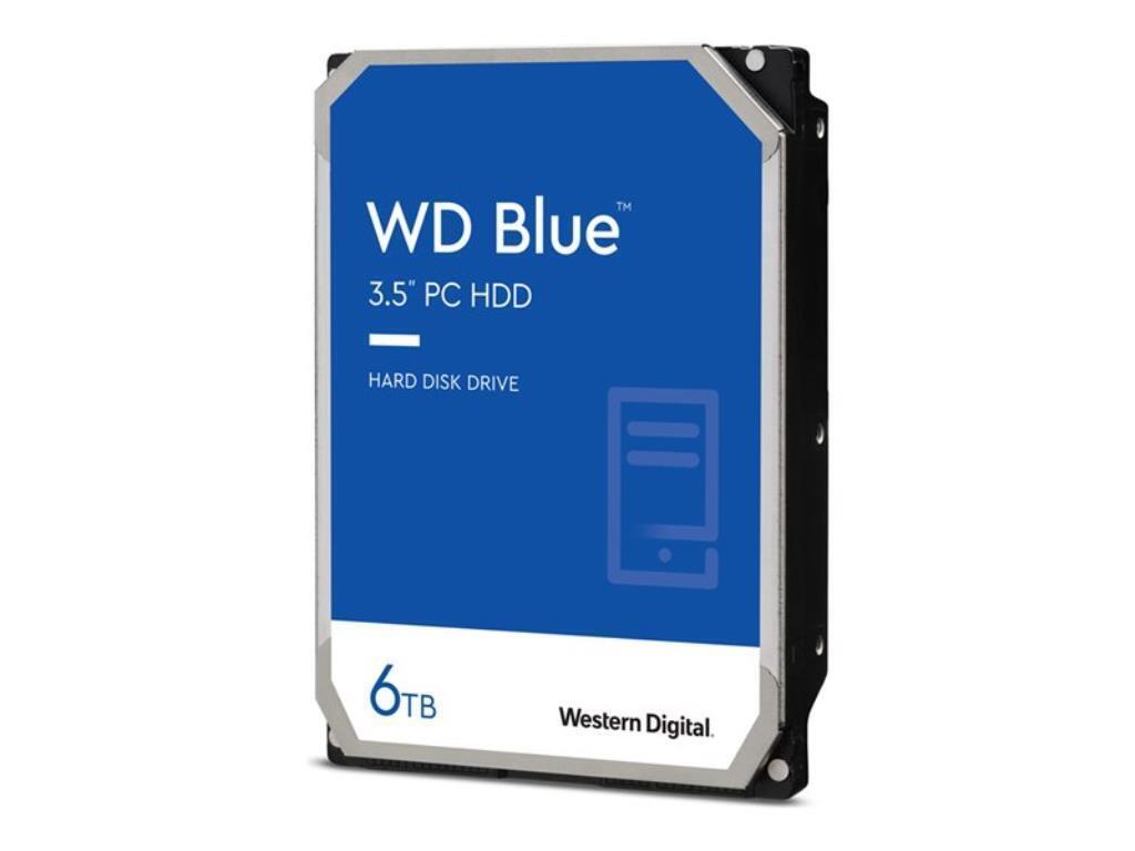 Hard Disk Western Digital Blue - 35" 6TB - 5400rpm - SATA 6Gbps - 256MB - CMR
