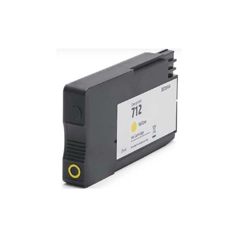 Cartuccia Hp 712 giallo 3ED69A  per Hp Designjet 24,36 inch,T230,250,630,650 cap