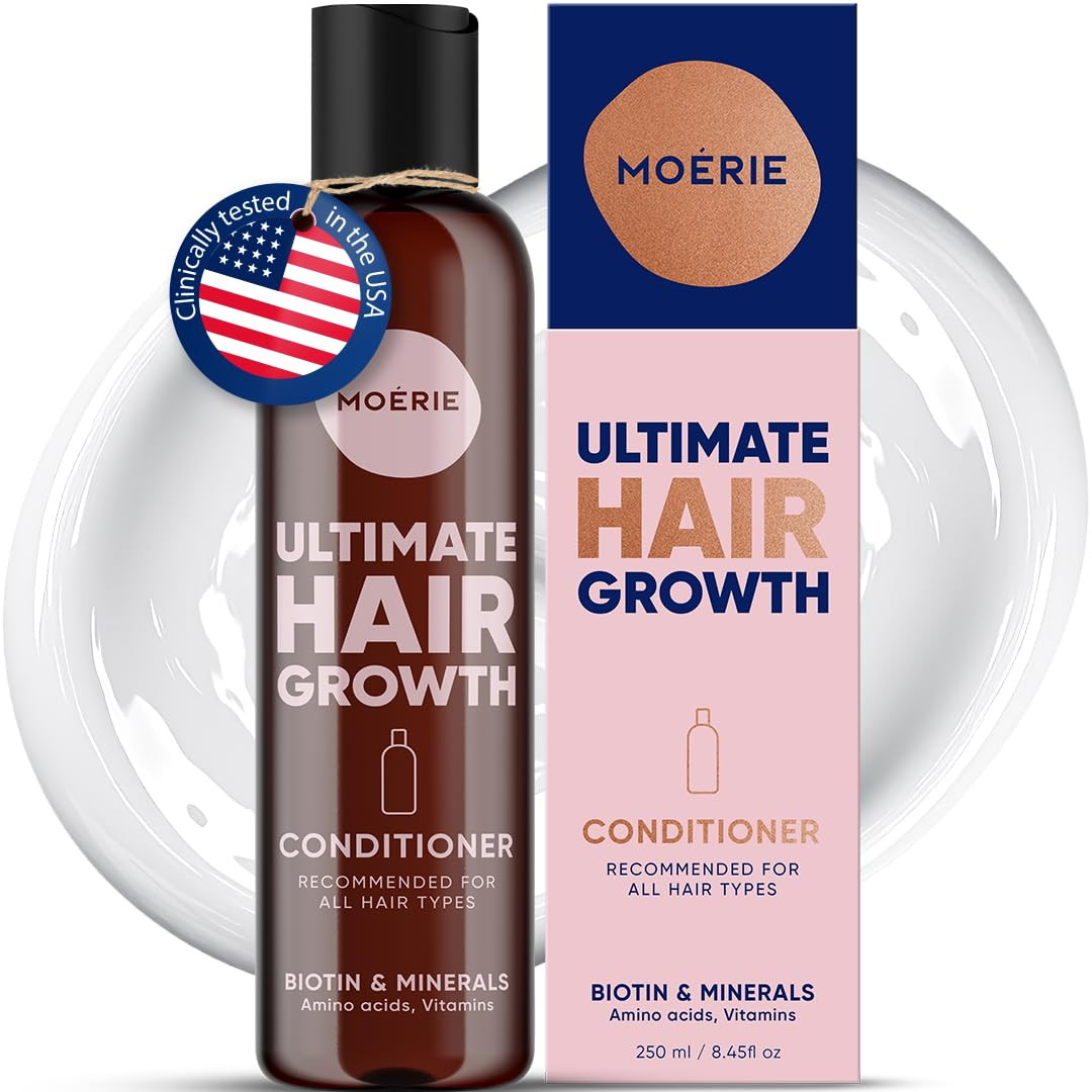 Moerie Mineral Conditioner – For Longer, Thicker, Fuller Hair - Vegan (W5E)