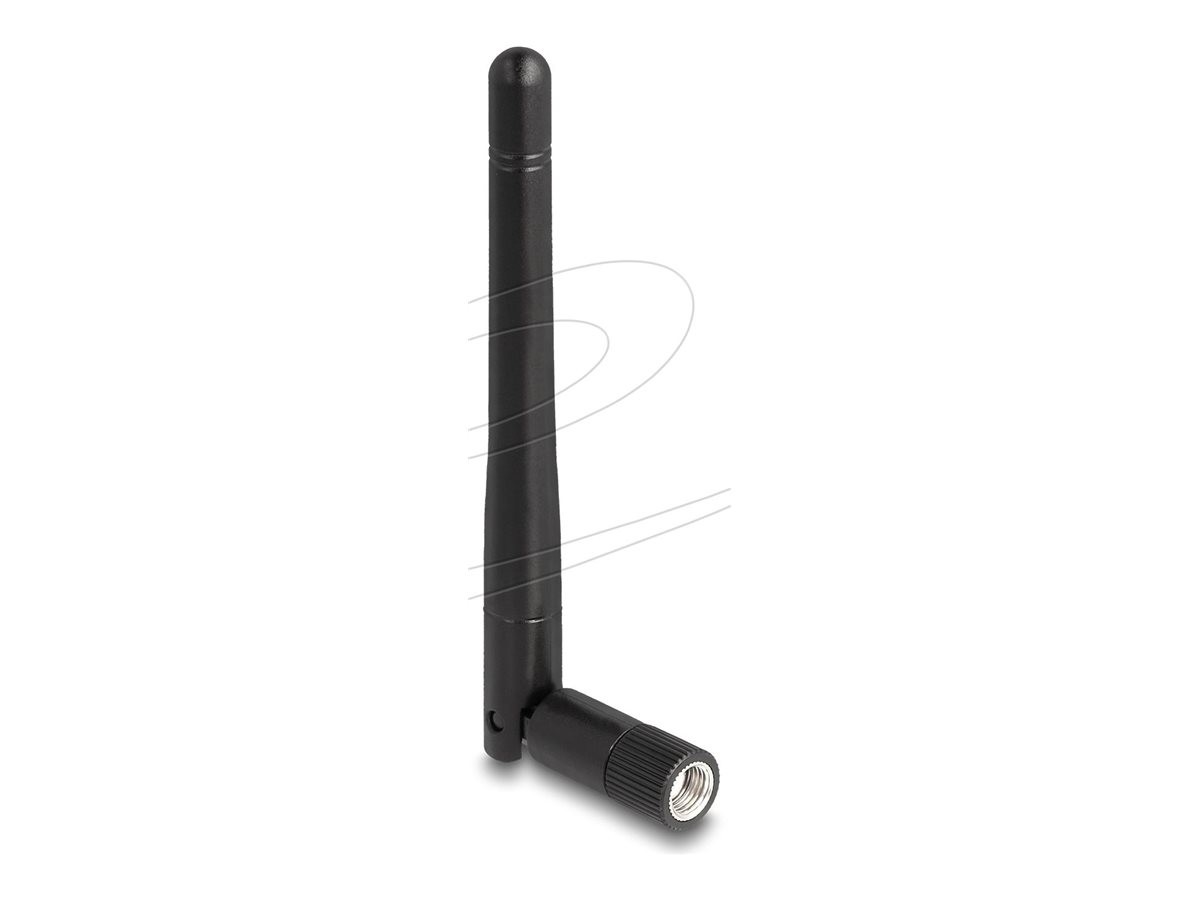 Delock WLAN 802.11 ac/ax/a/b/g/n Antenne RP-SMA Stecker 2 dBi 90150