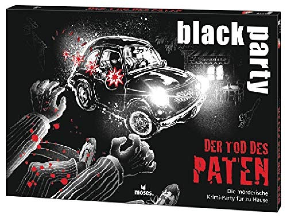 moses. Verlag GmbH Black Party der Tod des Paten: Die mörderische Krimi-Party f