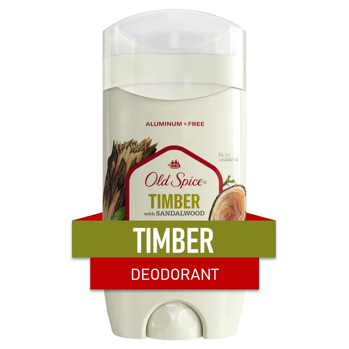 Old Spice Fresher Collection Invisible Solid Men's Deodorant, Timber, 3 (y0b)