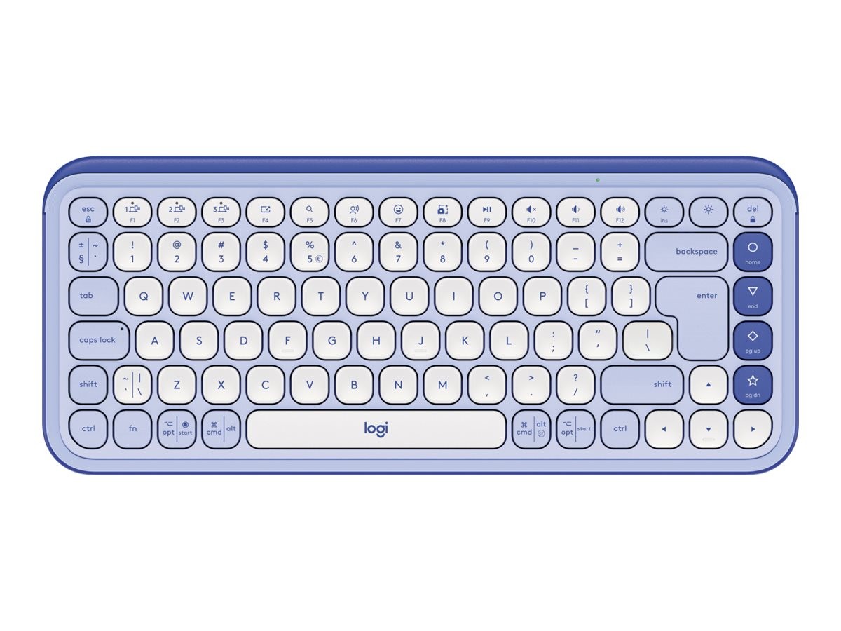 Logitech POP Icon Keys LILAC US Tastiera QWERTY Bluetooth 920-013074