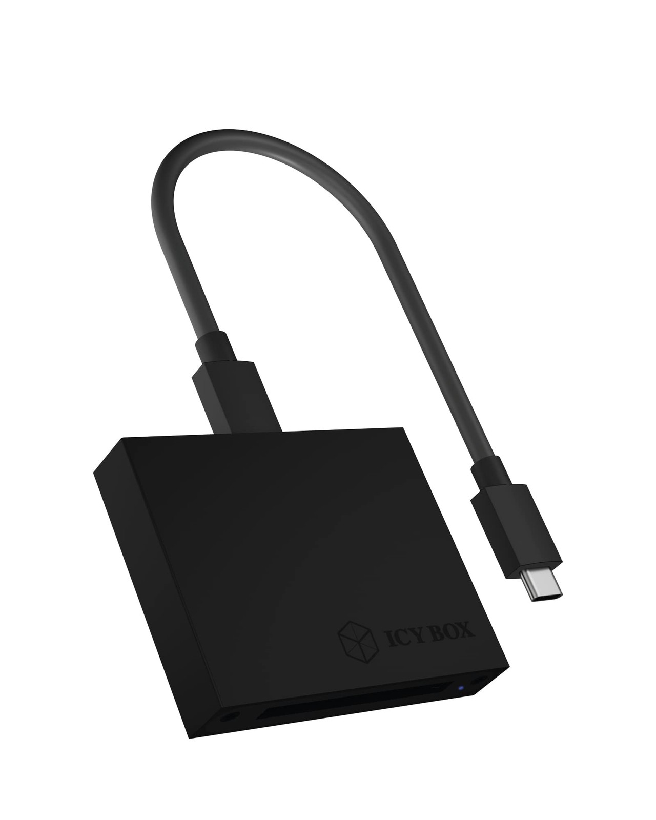 ICY BOX CFast Card Reader, CFast 2.0, USB 3.1 Gen2 (10 Gbps), Reader, USB-C and