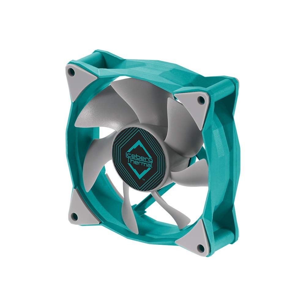 Iceberg Thermal IceGALE Xtra 80mm PWM High Performance Case Fan (Teal)