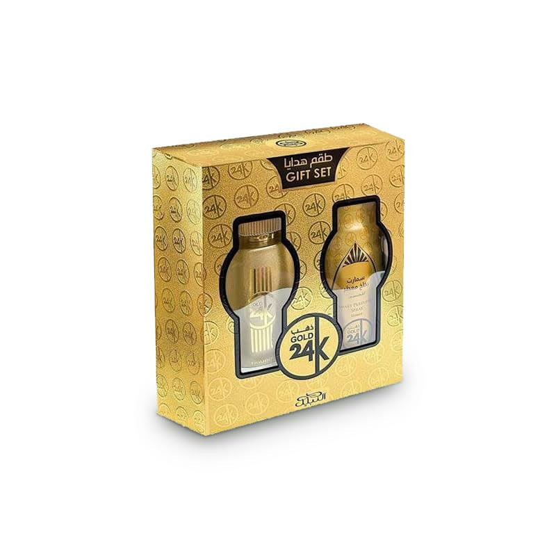 GOLD 24K 100ML + DEO 200ML (I2E)