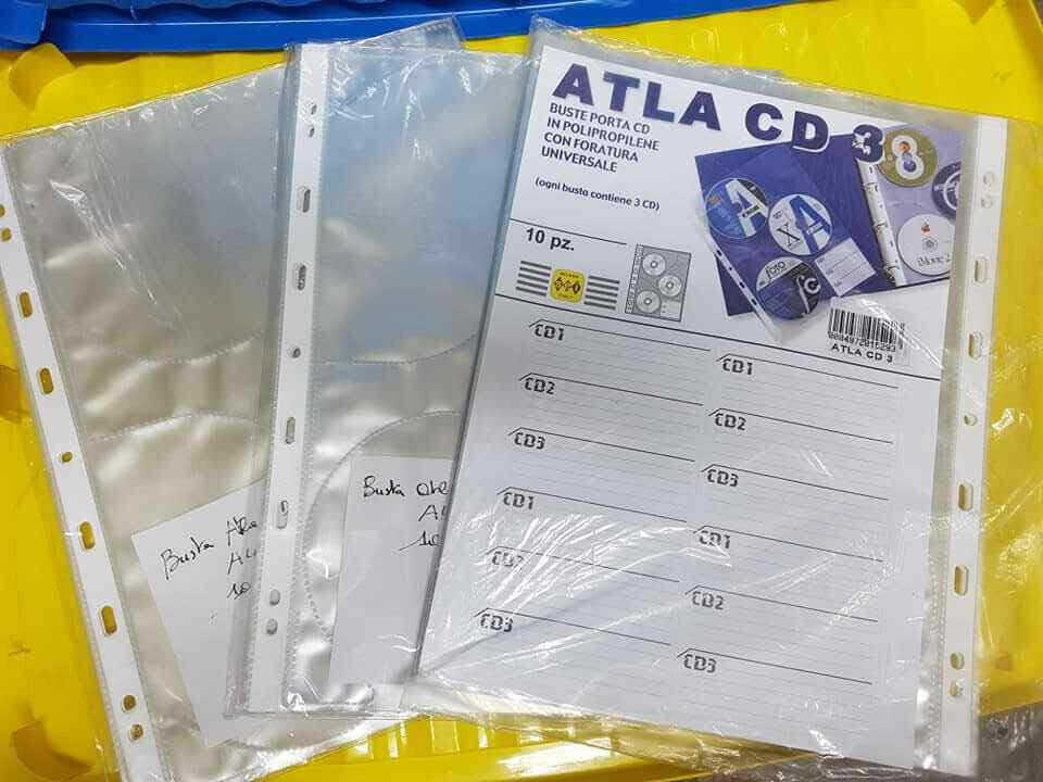 30 BUSTE Sei ROTA Cd Atla CD 3 (3 cfX10 pz) A4