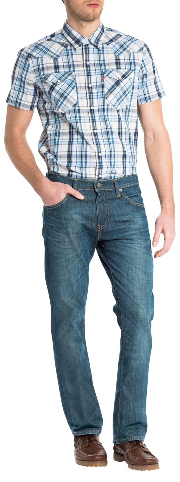 Levi's 527 Slim Boot Cut, Jeans Uomo, Explorer, 34W / 30L (B0r)