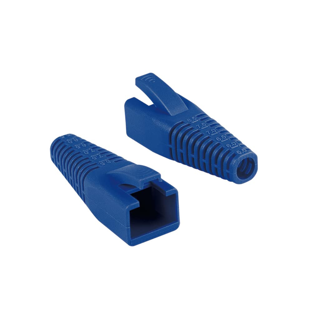 Logilink RJ45 Connector Snagless Shortenable 5.5-8.5mm Blue Pack of 50
