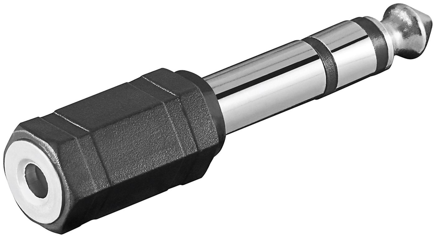 MicroConnect Adapter 6.35mm - 3.5mm M-F  Stereo