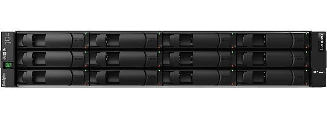 7Y70A00YWW Lenovo ThinkSystem DE2000H array di dischi Armadio (2U) Nero