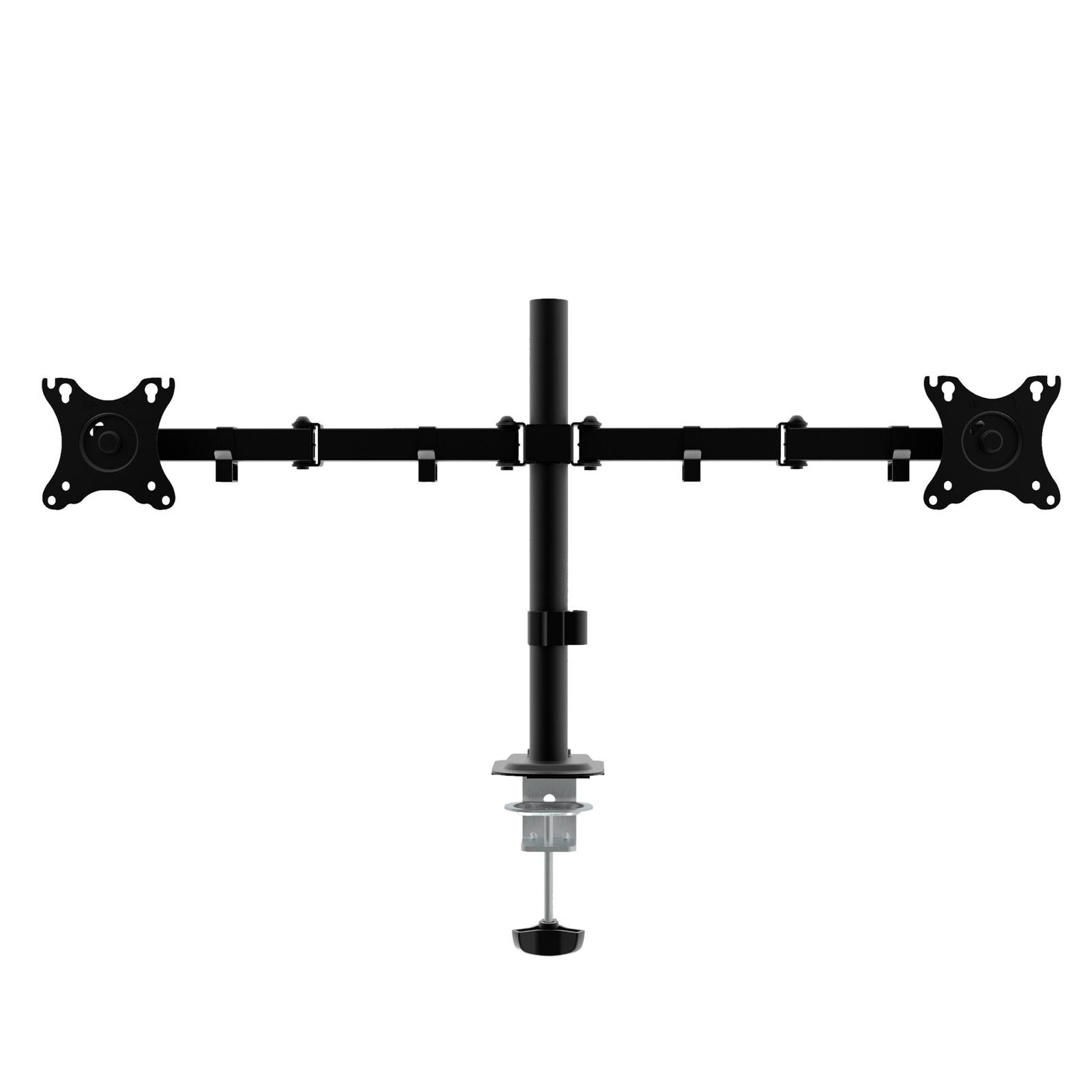Unykach UK1422 Soporte de Mesa con Brazo Articulado para 2 Monitores de 10"-32"