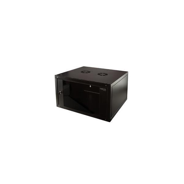 LogiLink W21E66B rack 21U Da parete Nero (Rack Cabinet 21U Wall Mounted - Rack B