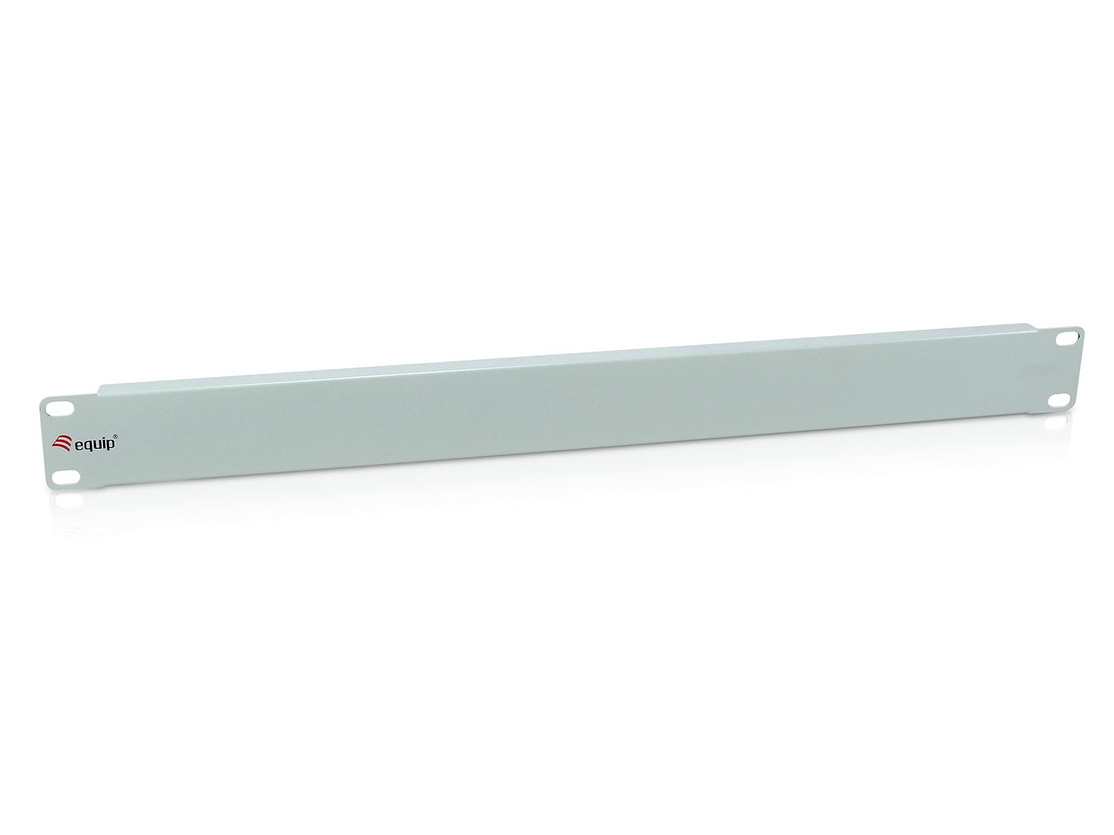 Equip Bezel 19 inch 1HE RAL 7035 light grey