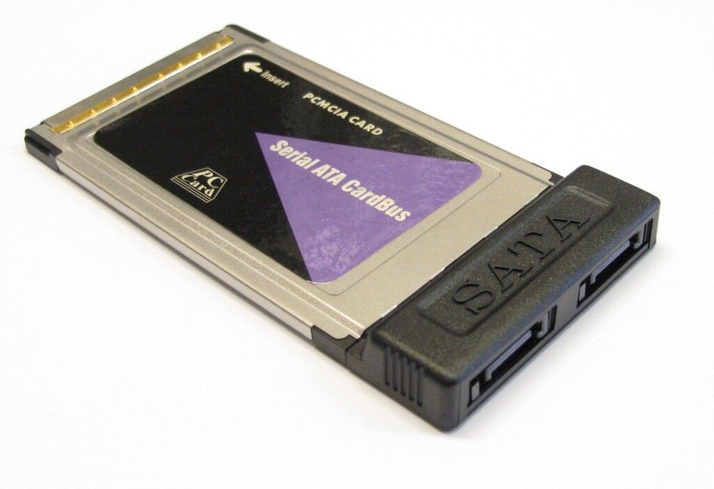 Raccomandata P. - Scheda PCMCIA Cardbus 2 Porte SATA  Serial ATA