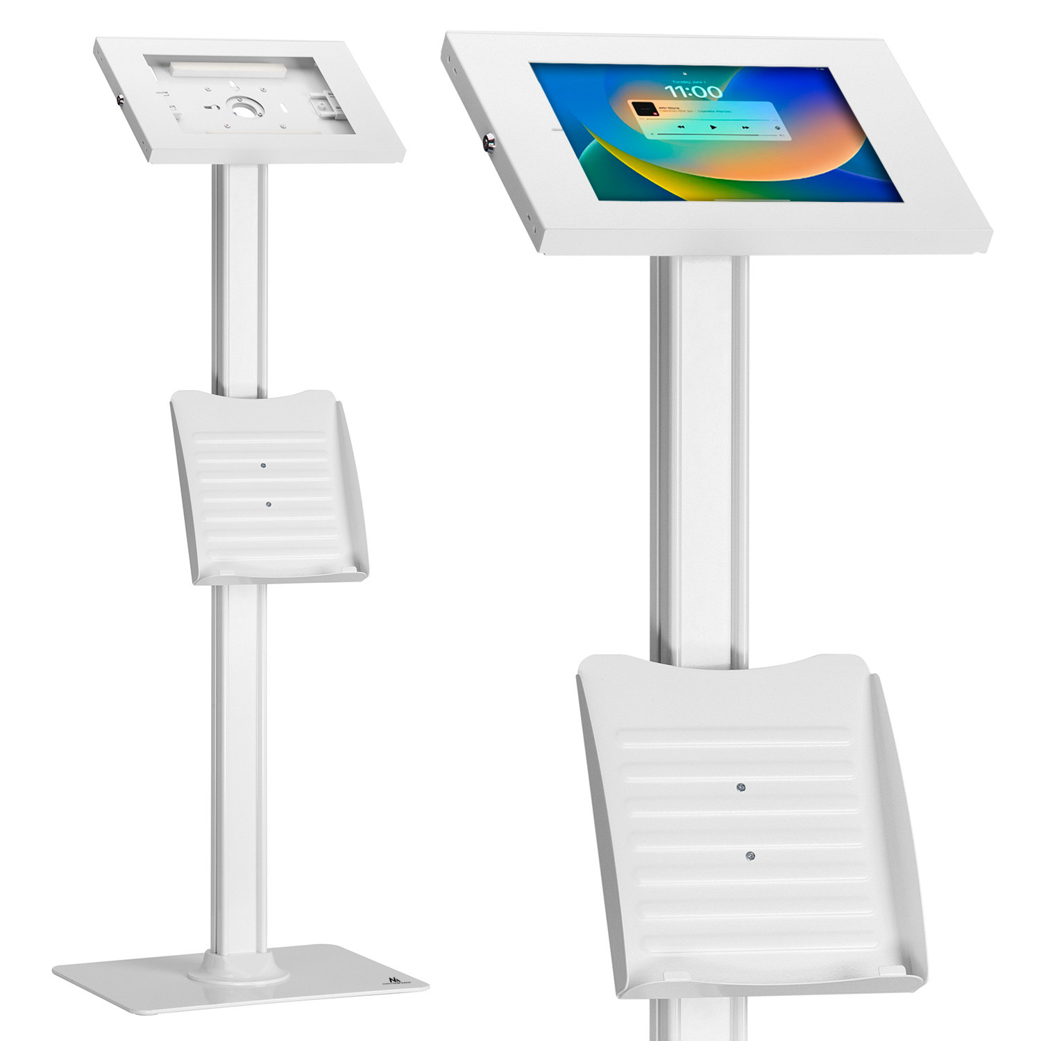 Supporto Universale Tablet Maclean Blocco Pavimento 9,7-11 Pollici MC-476W