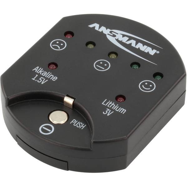 Ansmann 1900-0035  Tester batterie Button cell Campo di misura (tester batterie)
