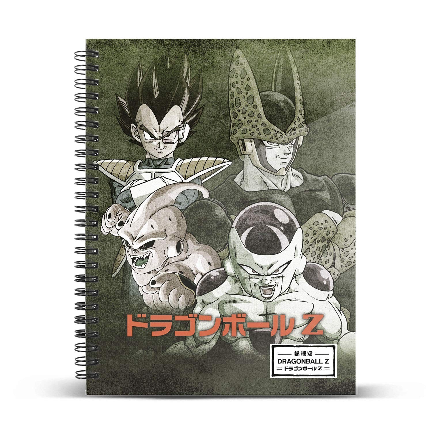 Dragon Ball Evil-DIN A4 Grid Paper Notebook