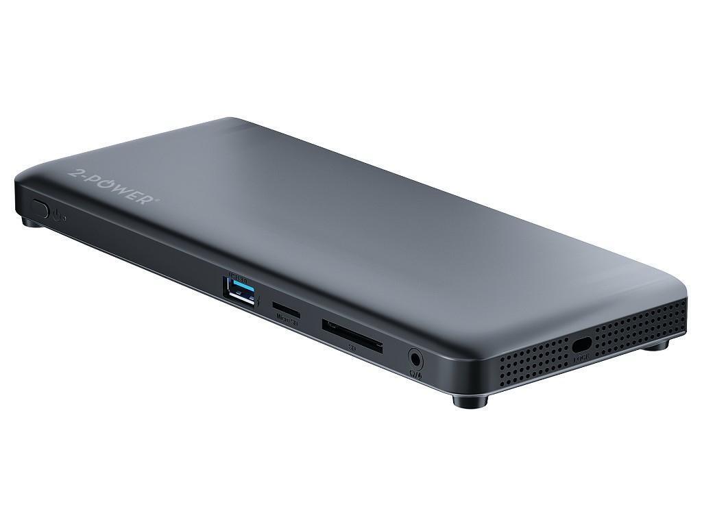 USB-C Triple Display 100W PD Dock includes power cable. For UKEU.